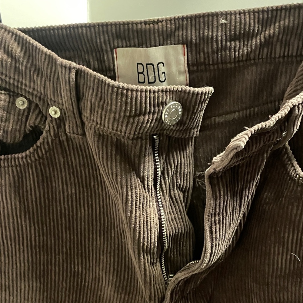 BDG Women's Brown Corduroy Flare Jeans